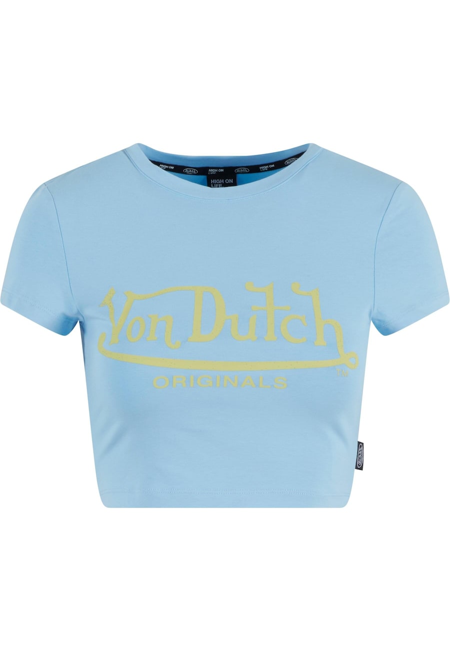 Рубашка Von Dutch Originals Arta, светло-голубой